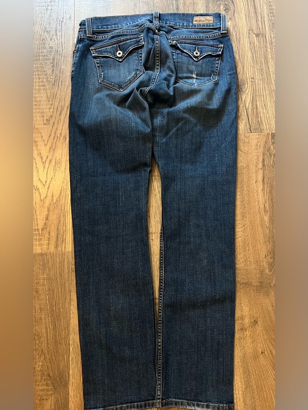 Levi's Women's Slim Straight Jeans in Dark Blue Denim